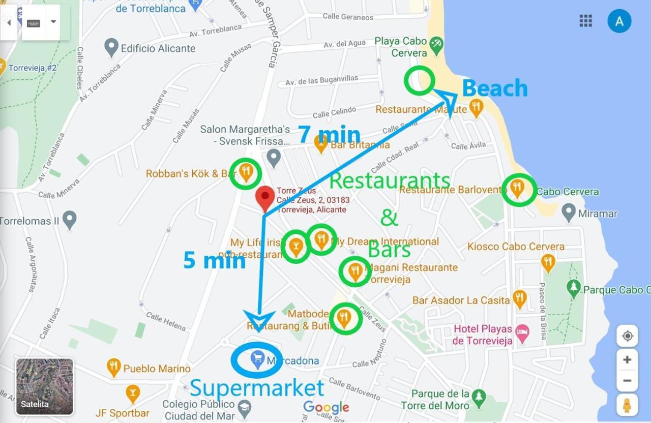 Apartamento Torre Zeus, La Mata, Τορεβιέχα Εξωτερικό φωτογραφία